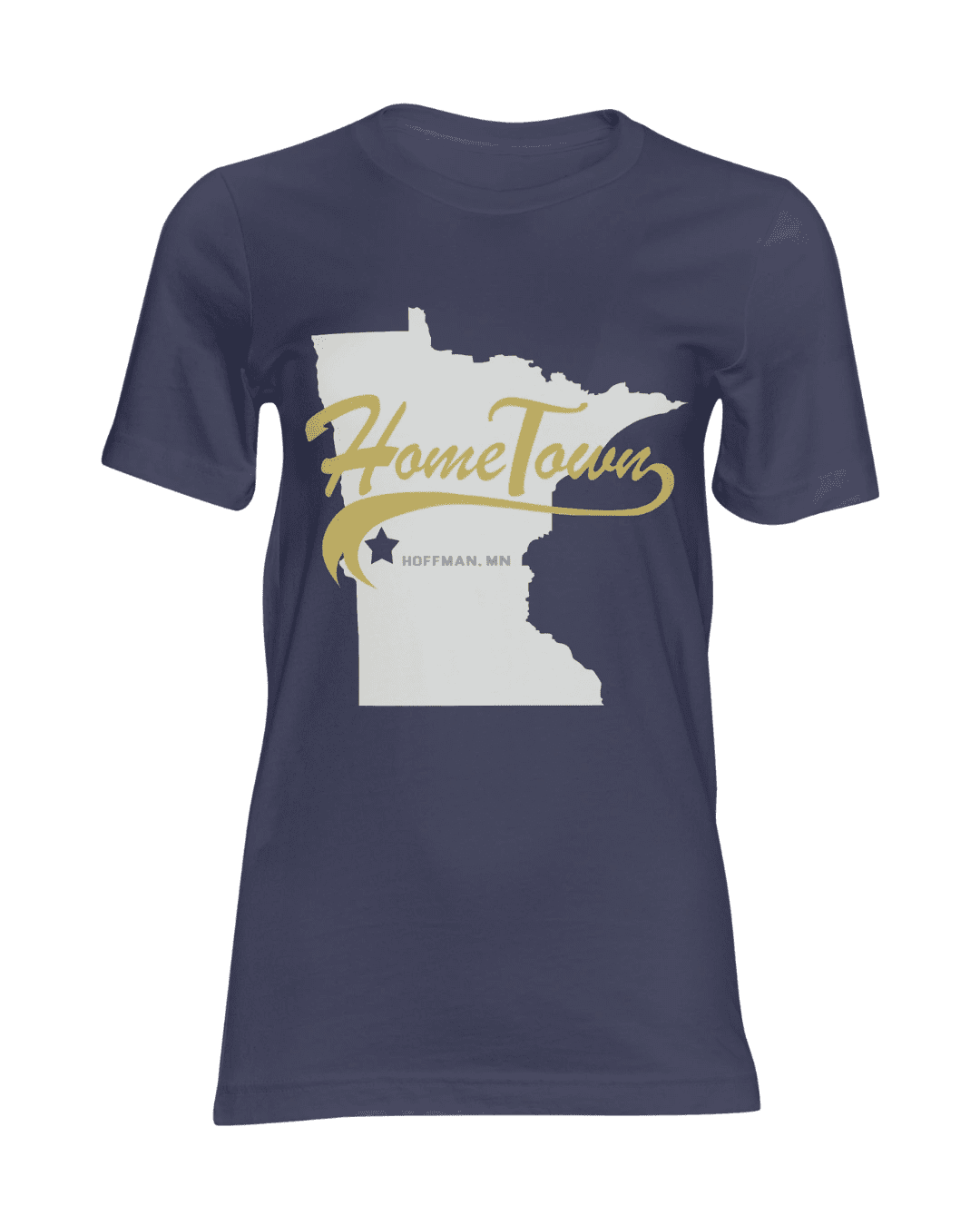 Navy shirt with Minnesota design