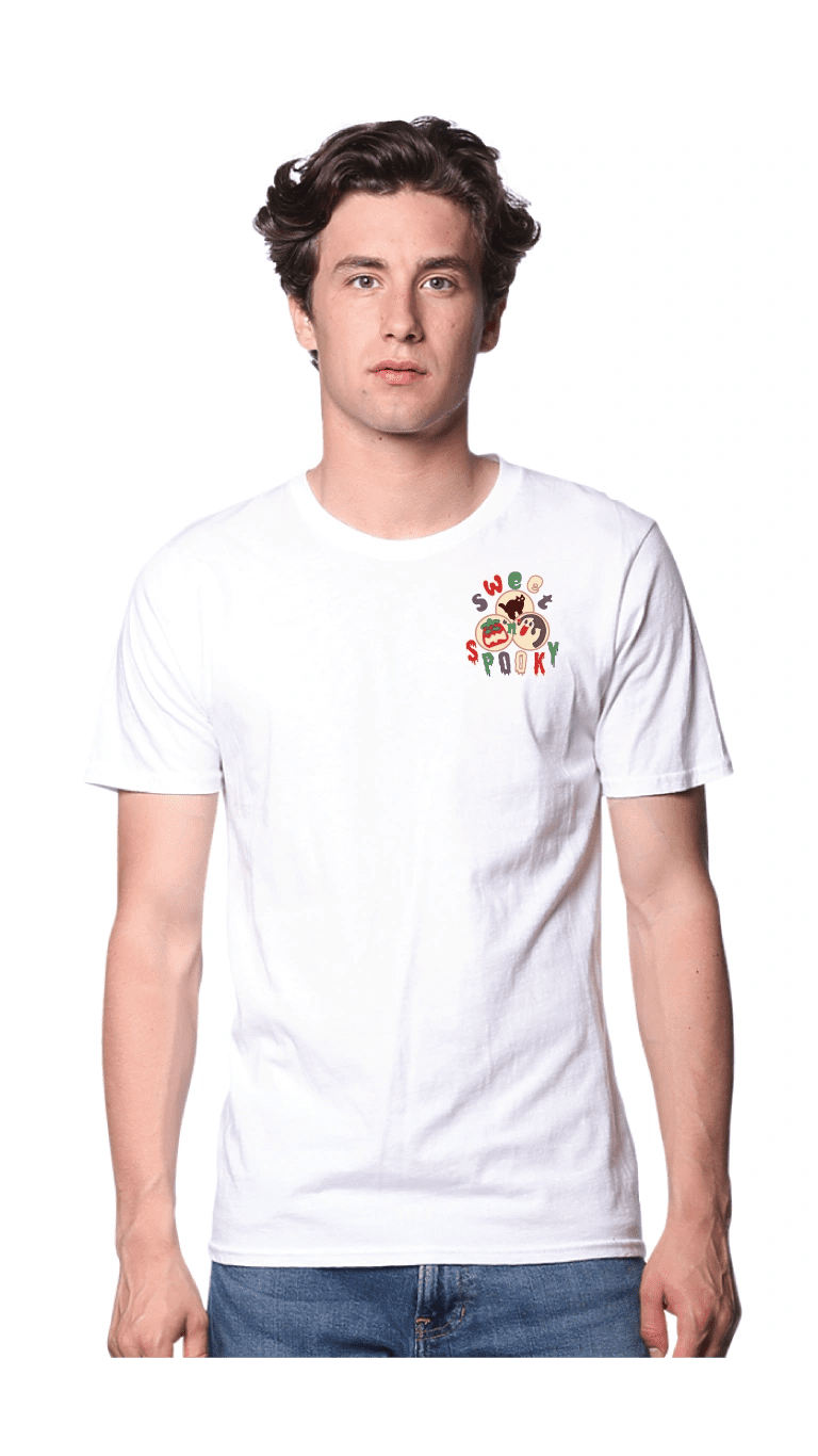 Young man in jeans and T-shirt
