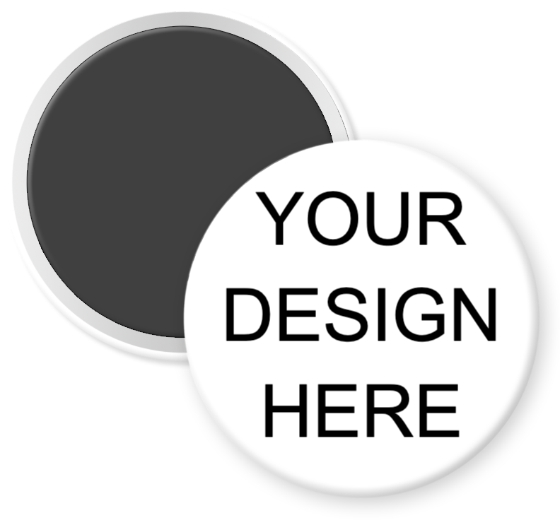 Custom 3" Magnet Back Button